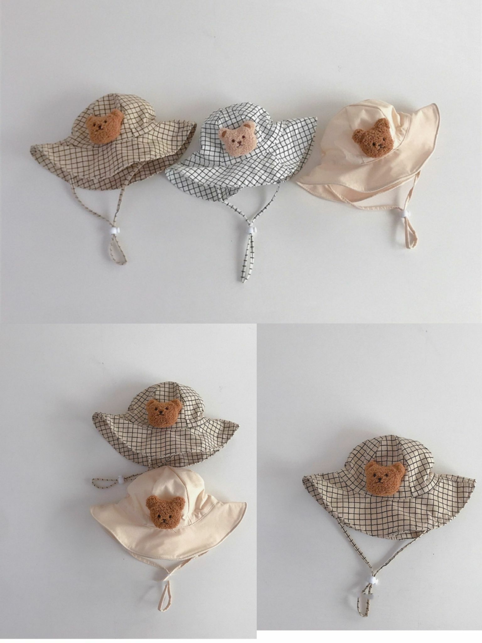 🔶韓式小熊漁夫帽