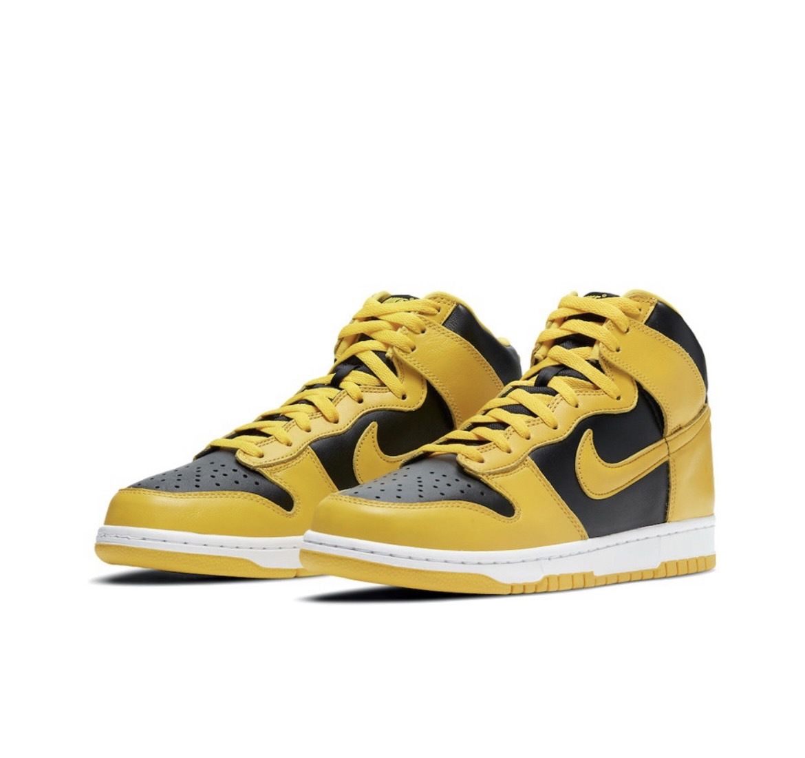 Nike Dunk High SP "Varsity Maize" 黑黃 高筒