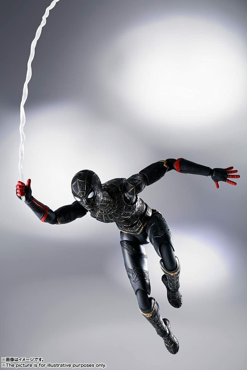 Tamashii [SHF]《蜘蛛俠：不戰無歸 》蜘蛛俠 (Black & Gold Suit)