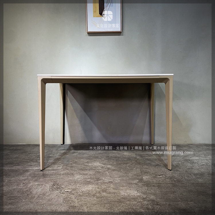 限時優惠-Hermes輕奢極簡四腳岩板桌(僅此一張)