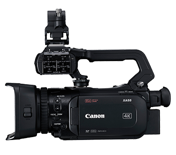 Canon 輕巧型專業級4K攝錄機 XA55