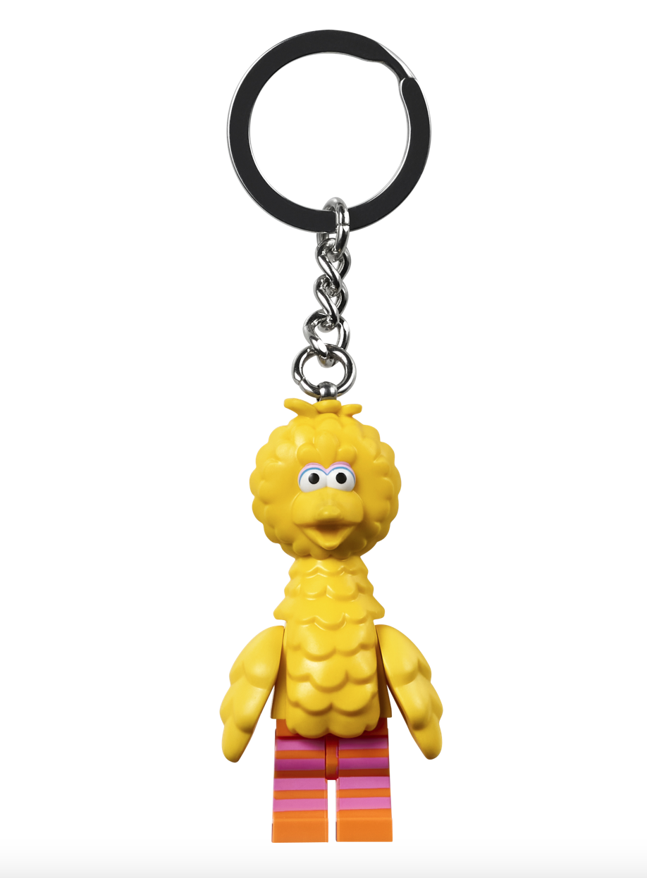[飛米樂高積木磚賣店] LEGO 854194 Big Bird 鑰匙圈