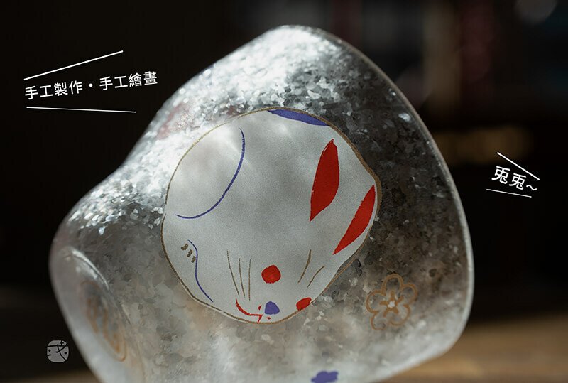 日本｜石塚硝子- 十二生肖兔年清酒杯（卯）｜或者生活ORlifestyles