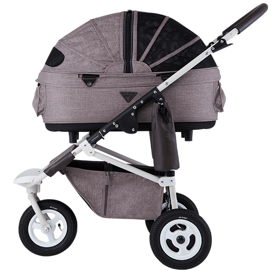 AirBuggy Dome2 M Brake Earth系列高級寵物手推車．棕色15kg