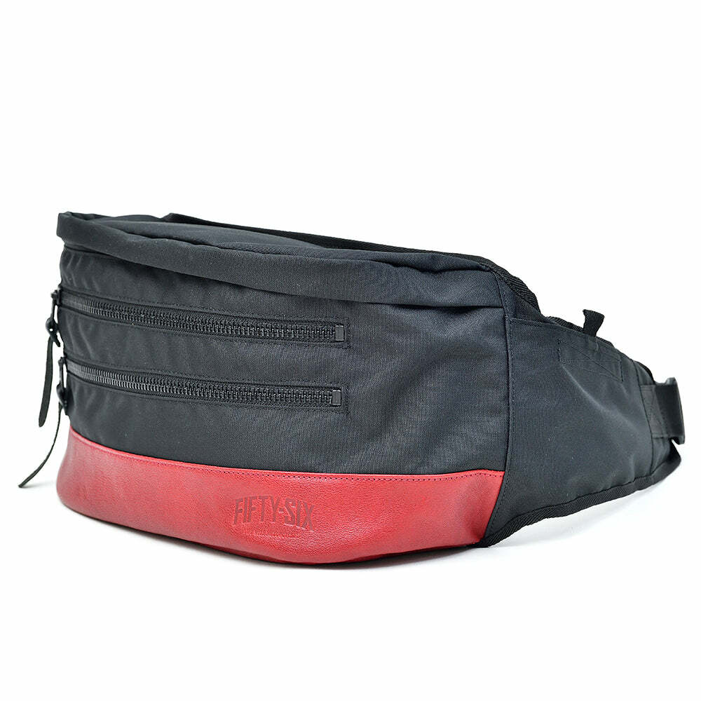 56DESIGN x WEST&BODY CORDURA BAG，日本製耐磨兩用腰包