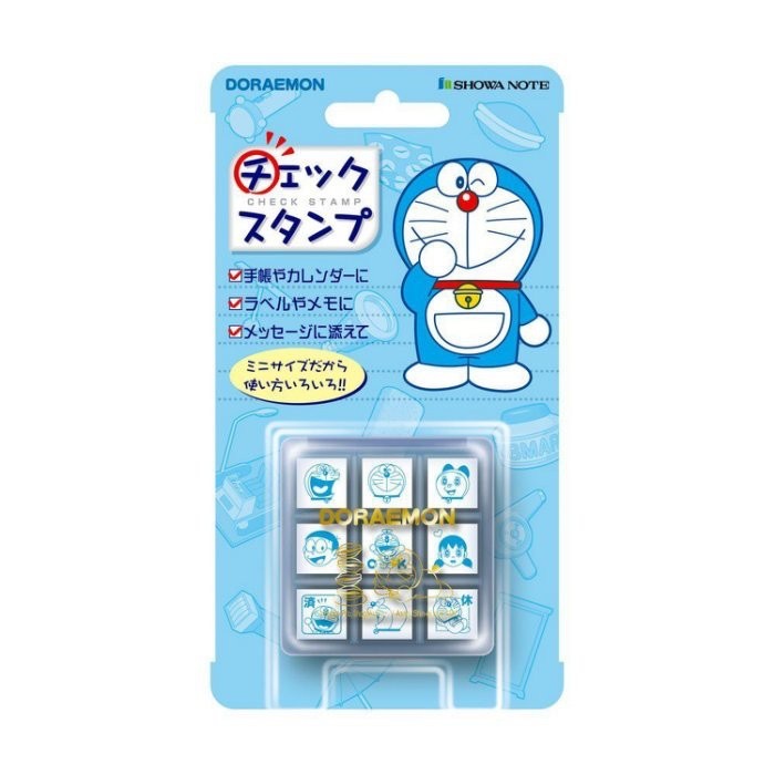 BEVERLY doraemon stamp 9piece