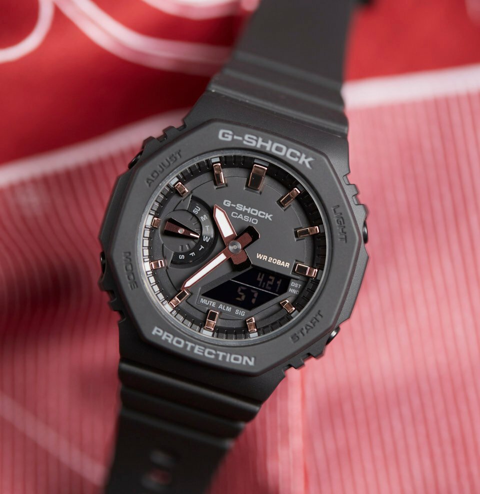 [預訂] G-Shock GMAS2100-1A Black Rose