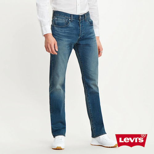 品牌推薦：「Levis」男款501 排扣直筒牛仔褲