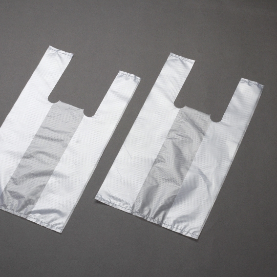 塑膠背心袋-霧透 二杯 7號