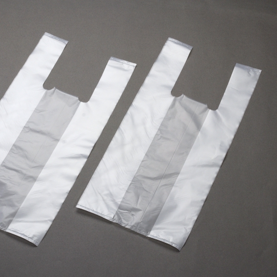 塑膠背心袋-霧透 三杯 8號