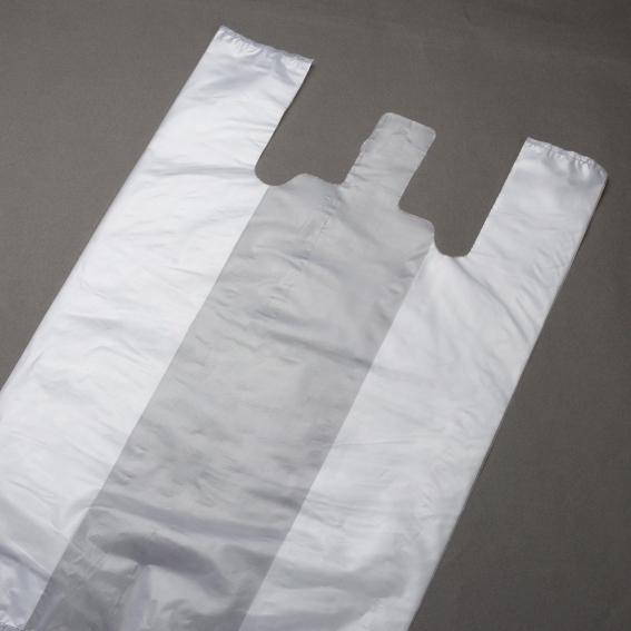 塑膠背心袋-霧透 八杯 11號