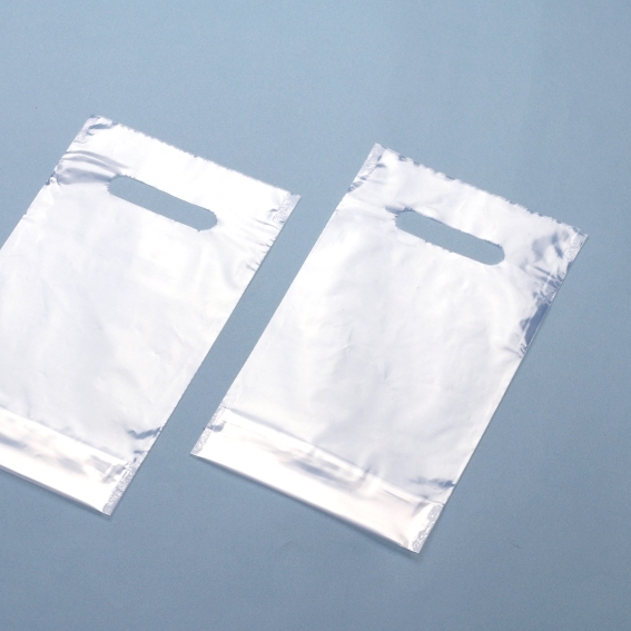 塑膠打洞袋-透明 小1折底 5號