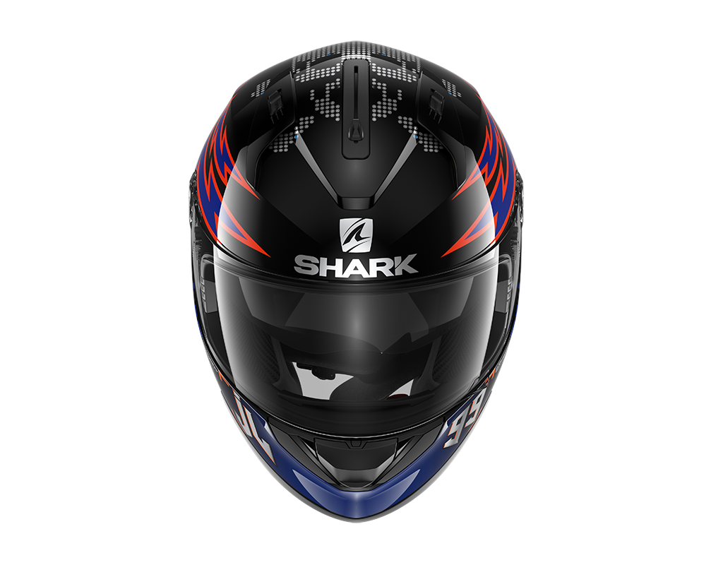 Casco Integrale Moto Shark Ridill Catalan Bad Boy KBO – Taglia S, Con Visiera Parasole, Omologato ECE
