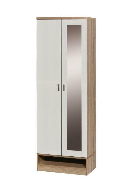 WP-05-BW系列 18/24吋橡木白高身鞋櫃