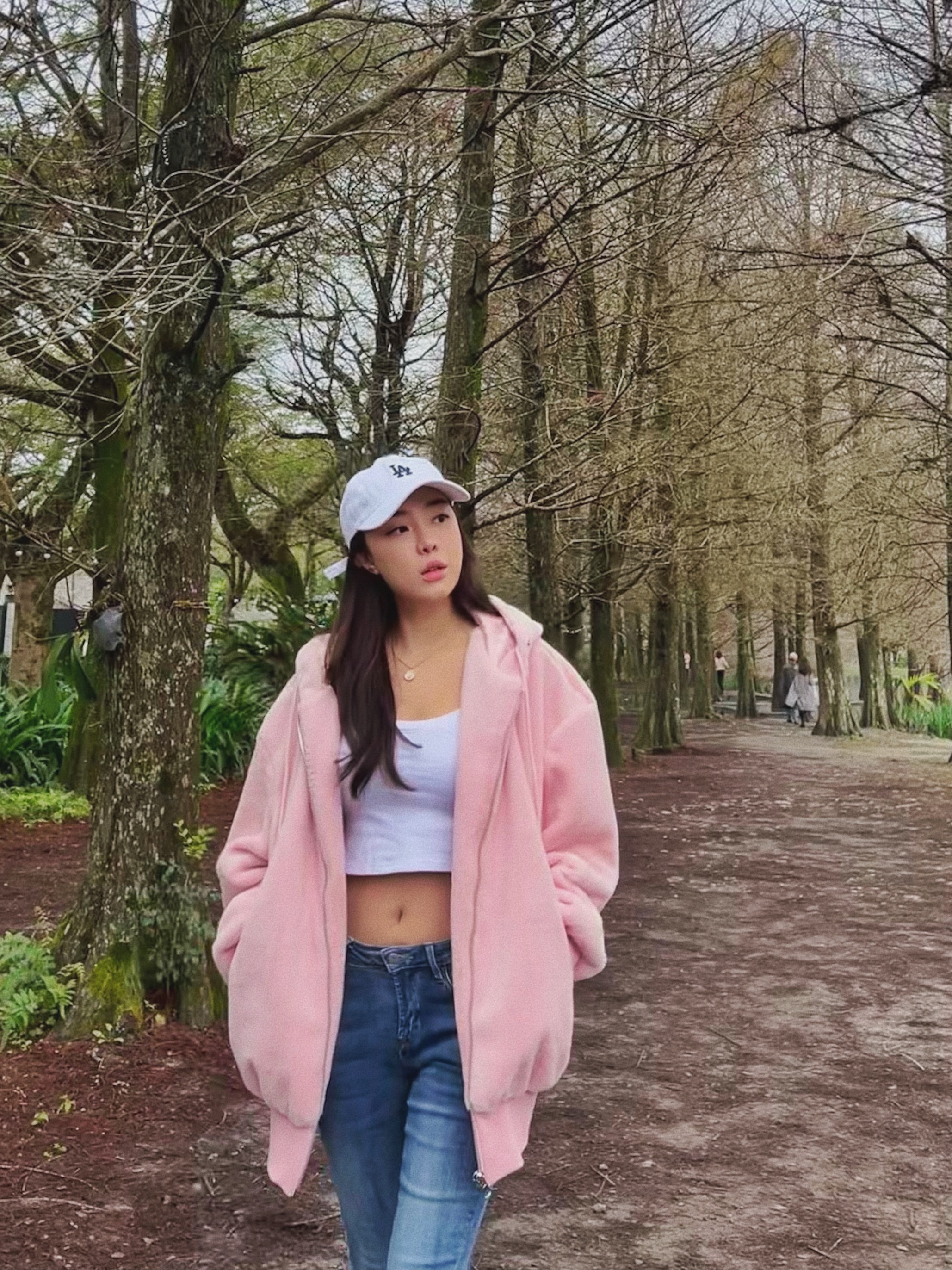 Pinky 毛毛連帽外套