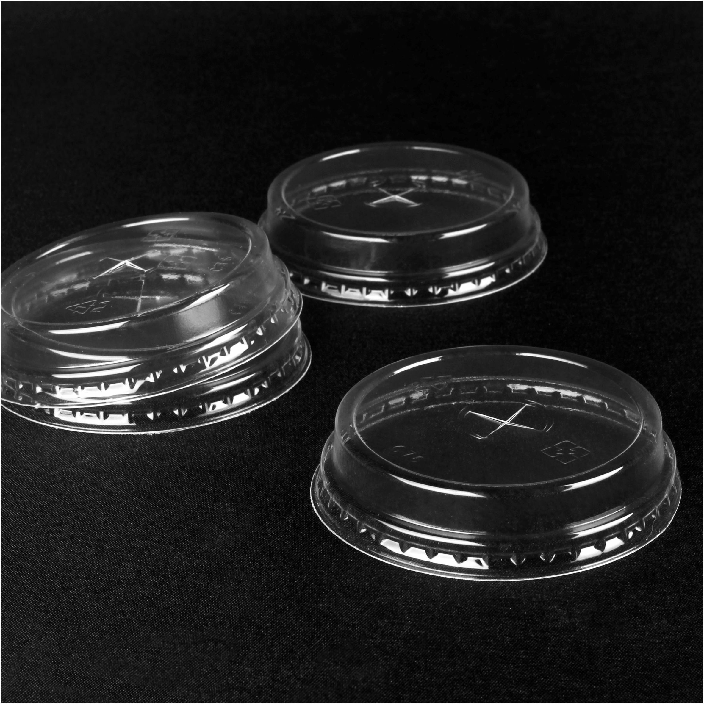 PLA平凸蓋 76口徑 十字孔