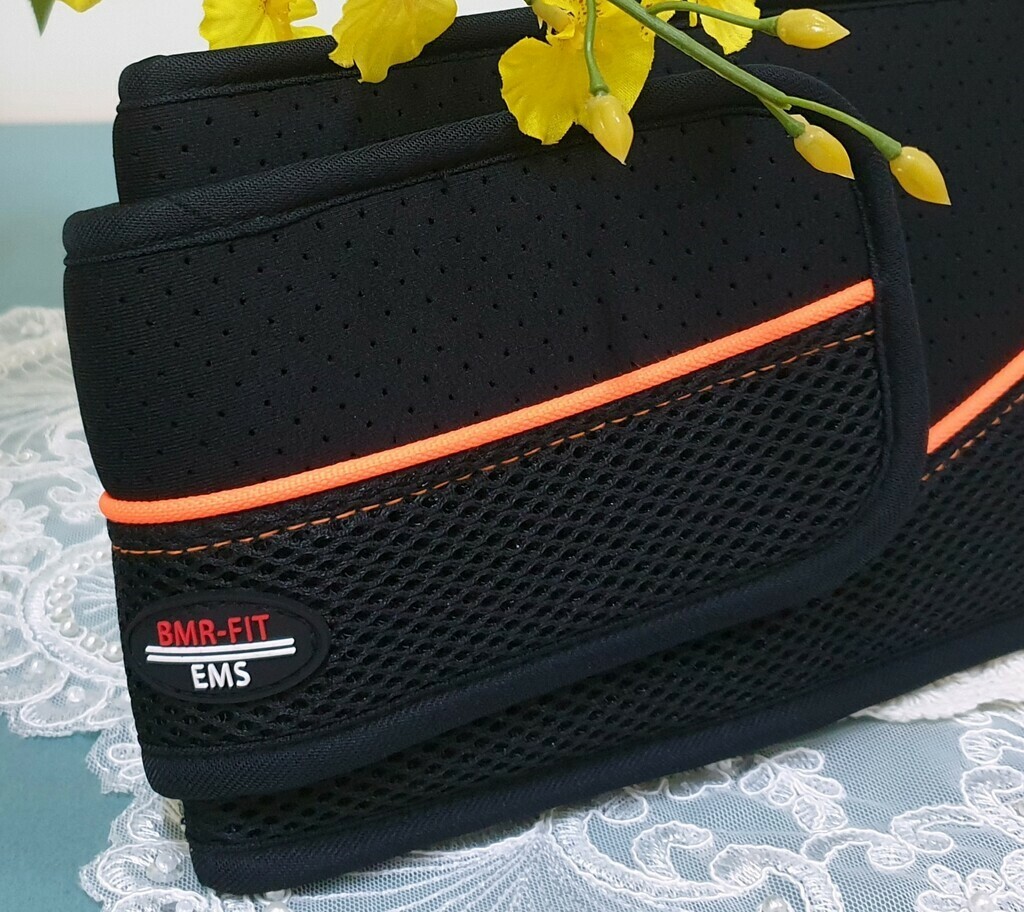 小冰推薦微電流炫腹爆汗健身按摩腰帶手臂，久坐族必備