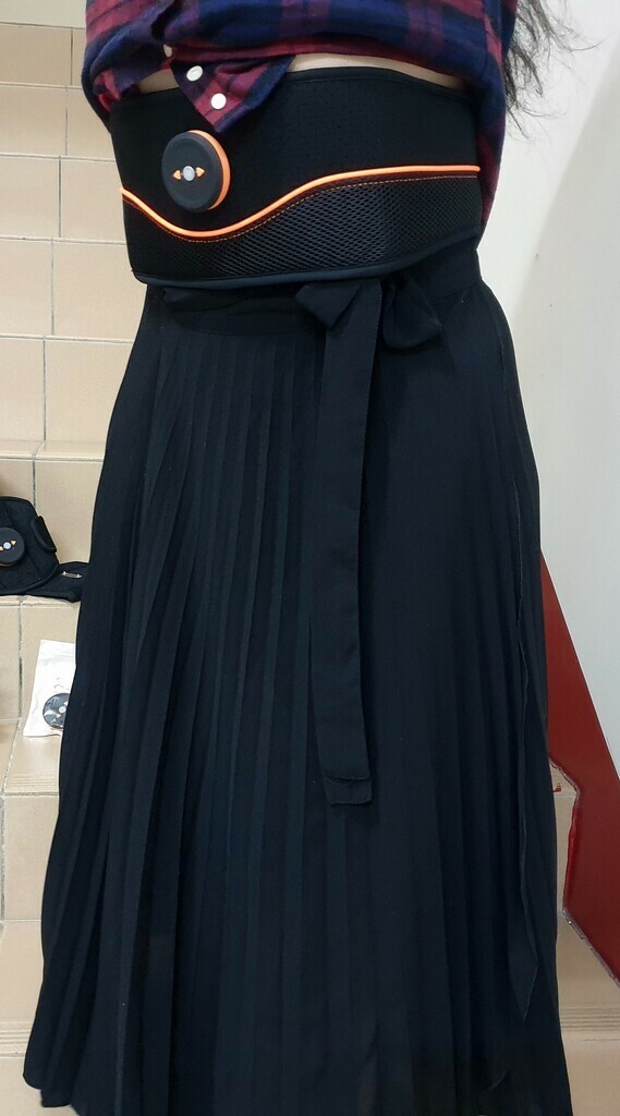 小冰推薦微電流炫腹爆汗健身按摩腰帶手臂，久坐族必備