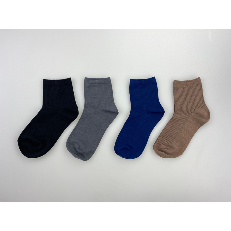 精梳棉。短襪。男款TS02。女款TS04