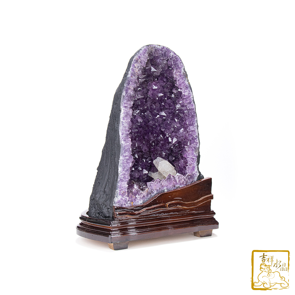 巴西紫水晶洞 16.1kg 安神健康