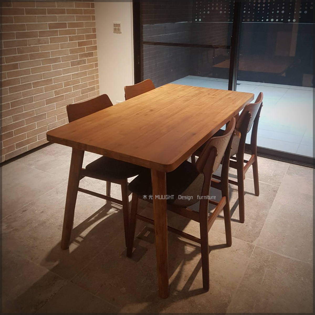 SEB系列-北歐相思全實木餐桌