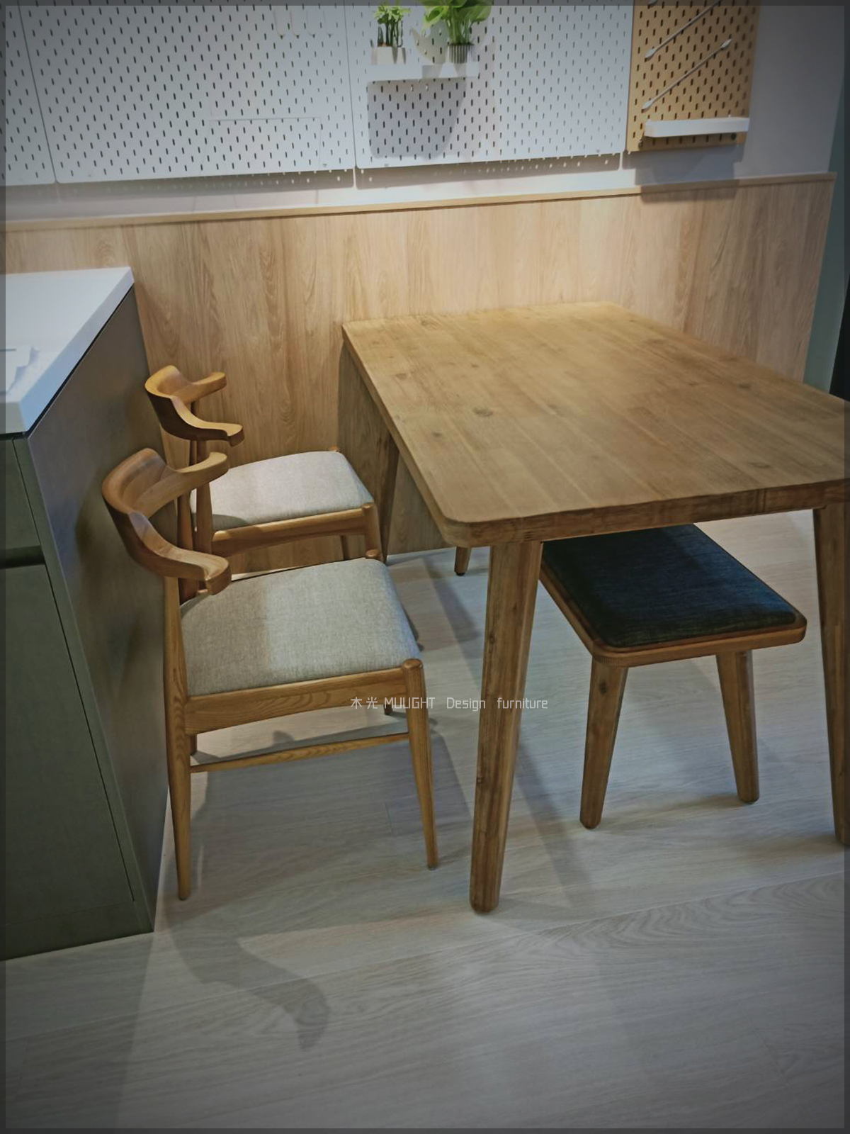 SEB系列-北歐相思全實木餐桌