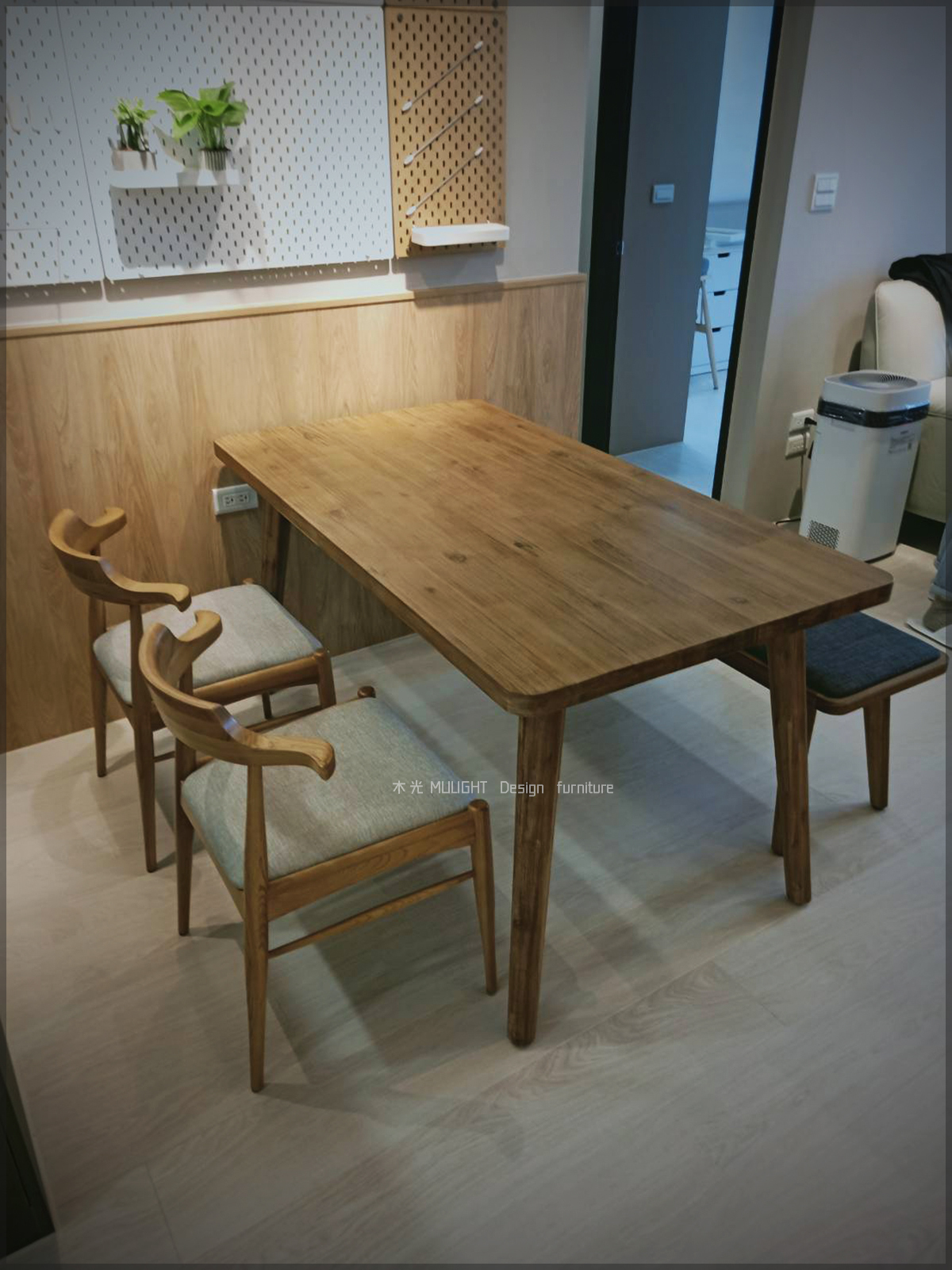 SEB系列-北歐相思全實木餐桌