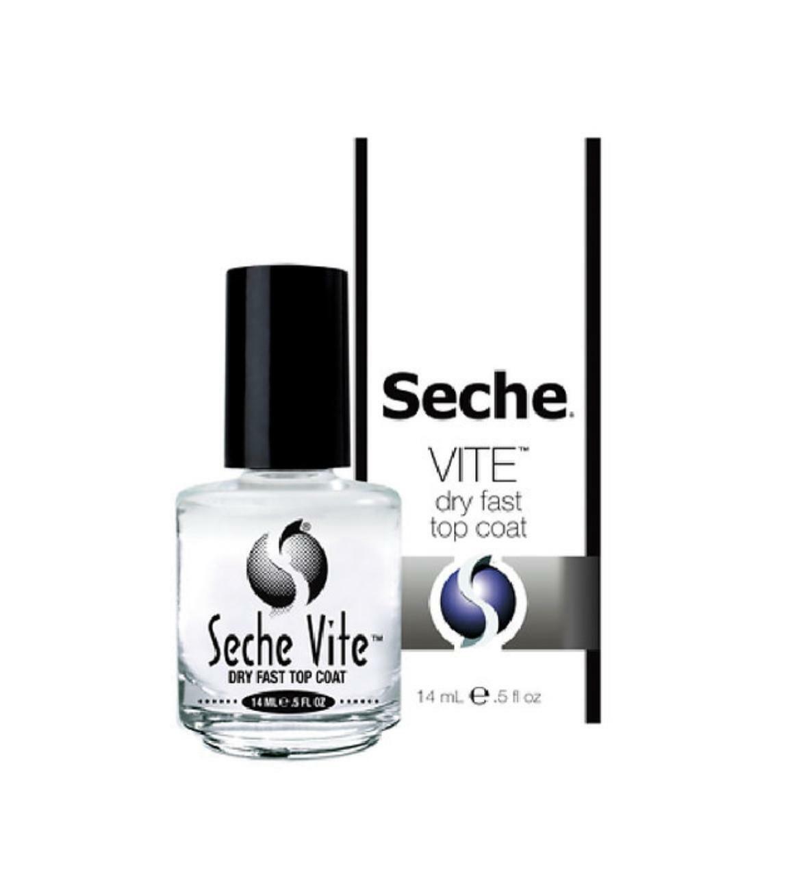 Seche-速乾防黄亮面油 / 透明底油 (0.5oz)