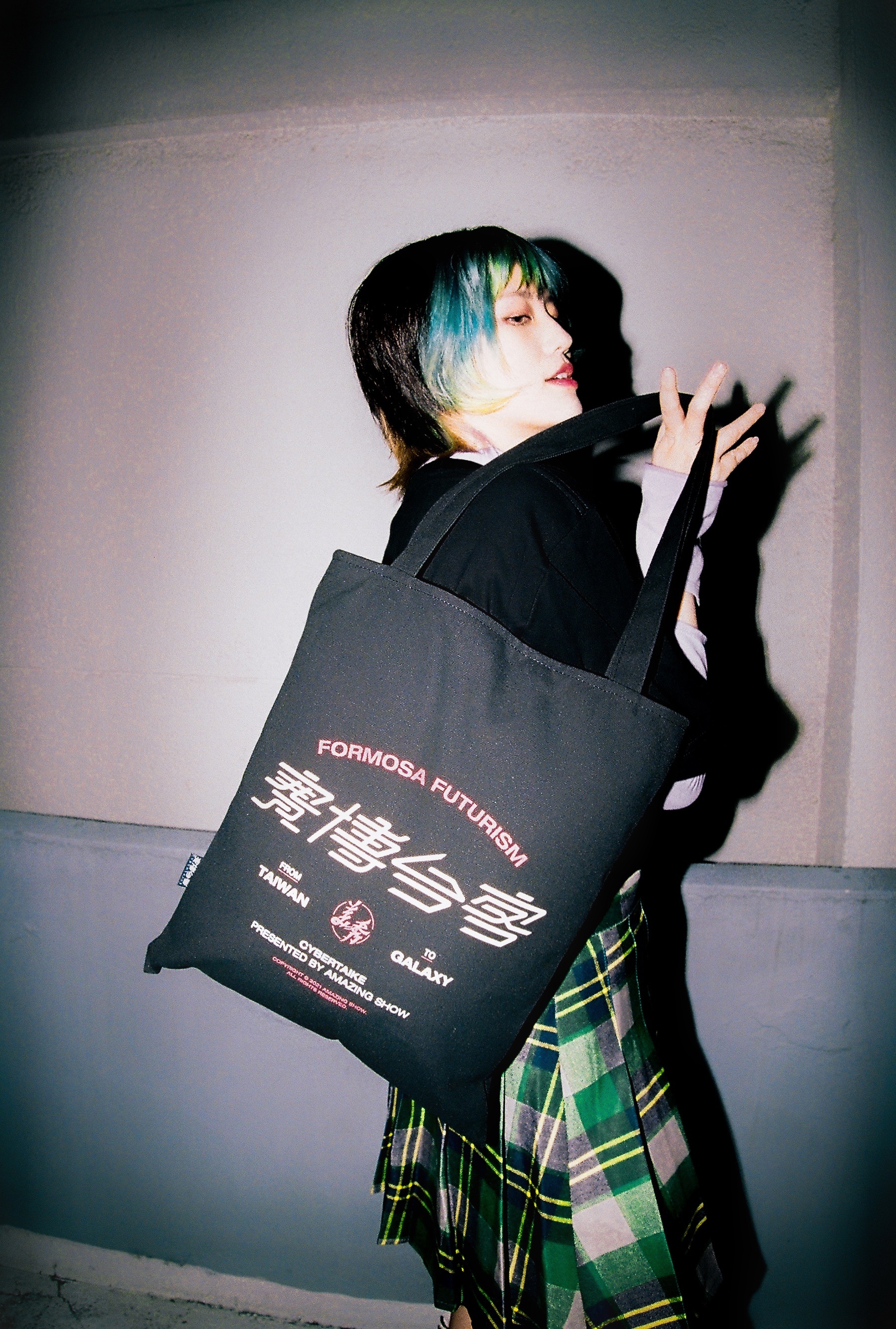 【美秀集團】賽博台客托特包