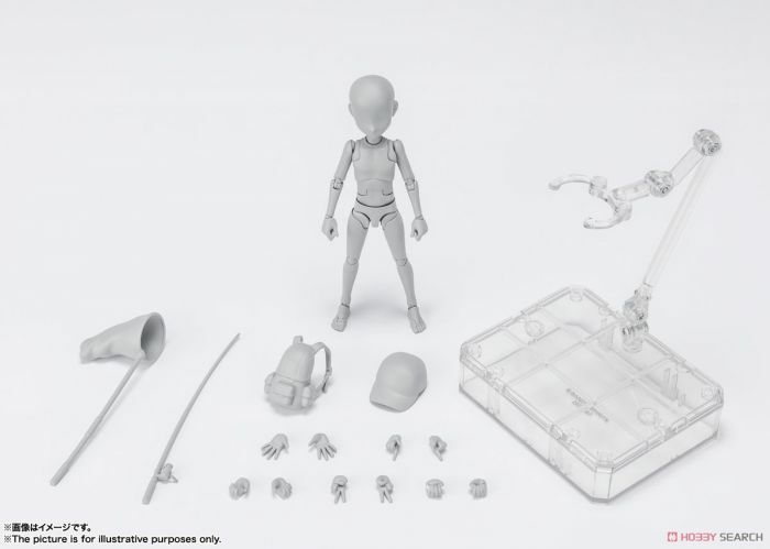 S.H.Figuarts SHF 代理版 S.H.F BODY君 杉森建 Edition (Gray Color Ver.)