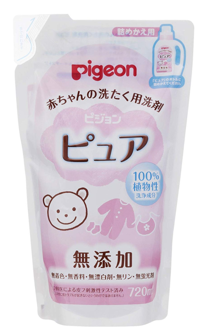 Pigeon 無添加洗衣液補充裝 720ml