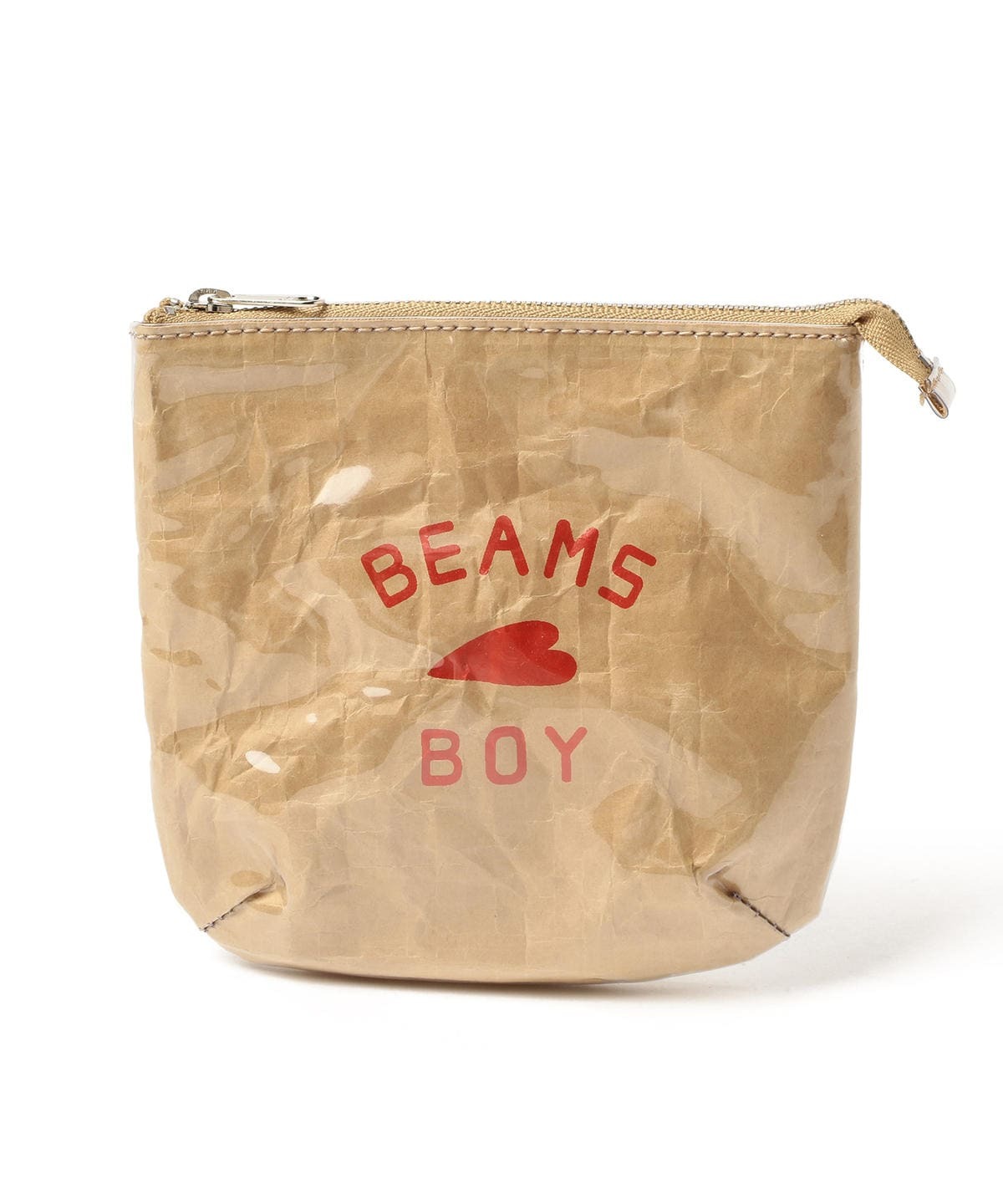 BEAMS BOY / BB logo pouch