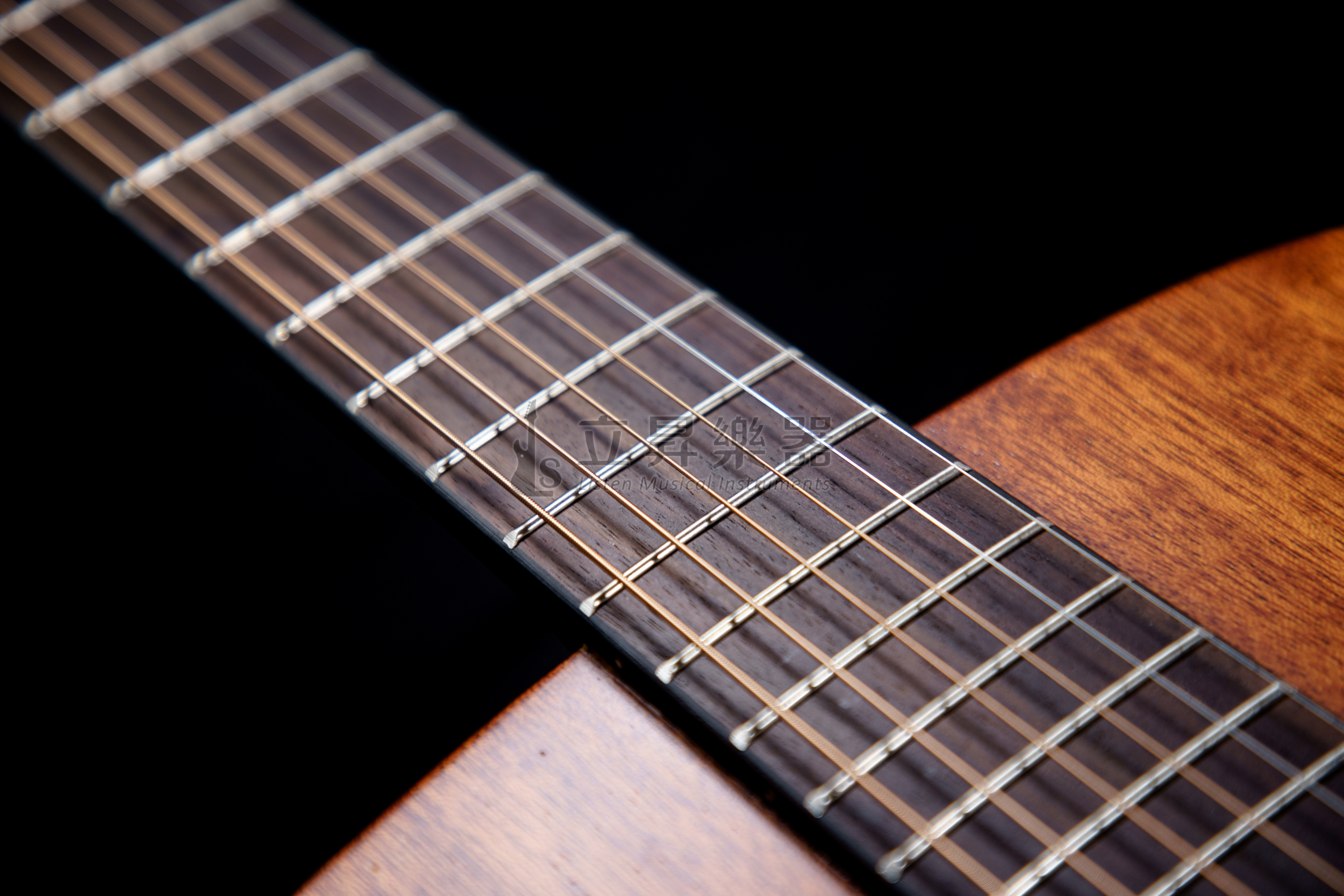 Starsun STARSUN S1-OM-M 面單板木吉他 全桃花心木 附原廠琴袋 第 4 張圖片｜三峽吉他 / Bass