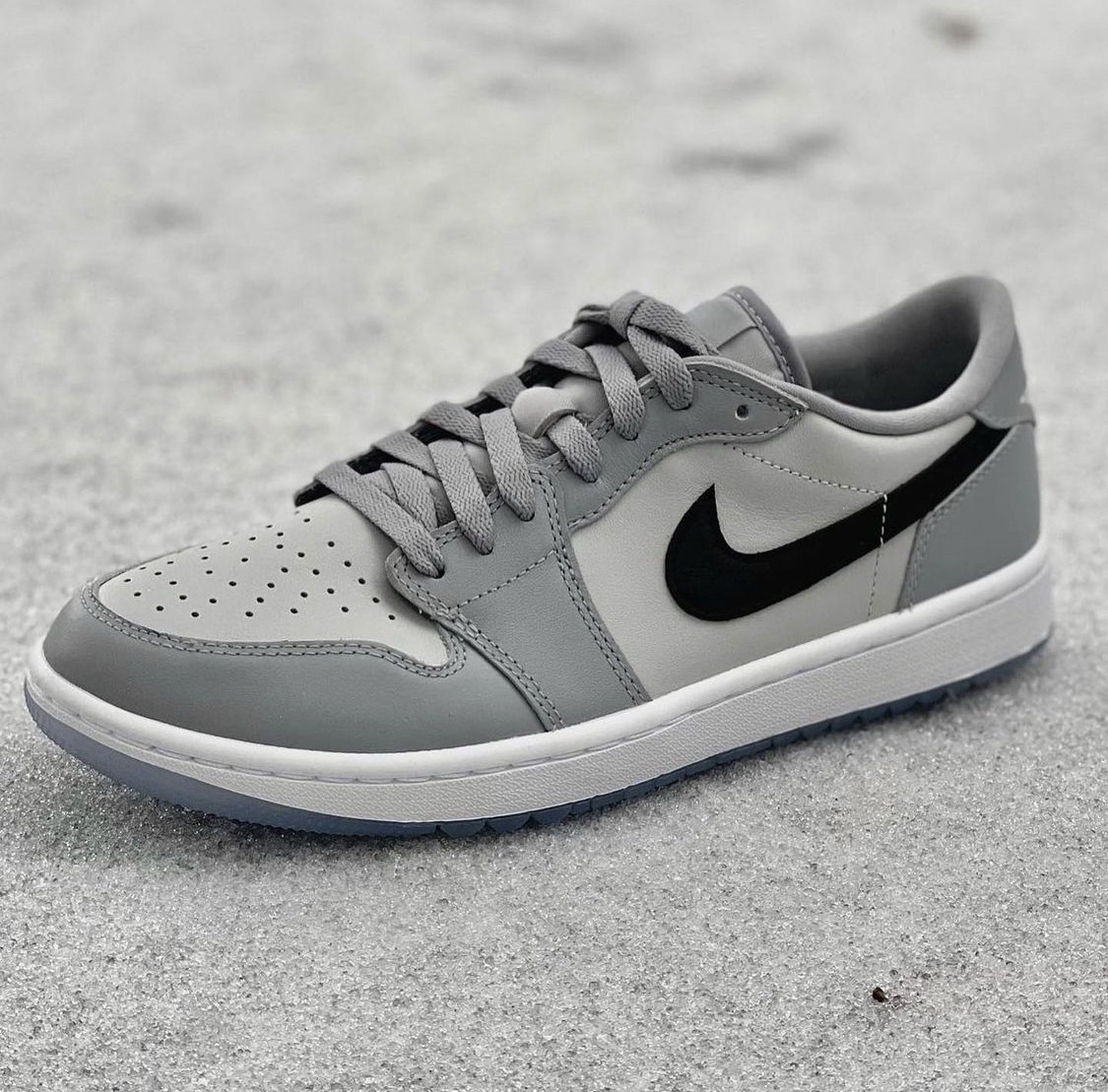 Nike Air Jordan 1Low Golf "Wolf Grey" 狼煙灰 (DD9315002)