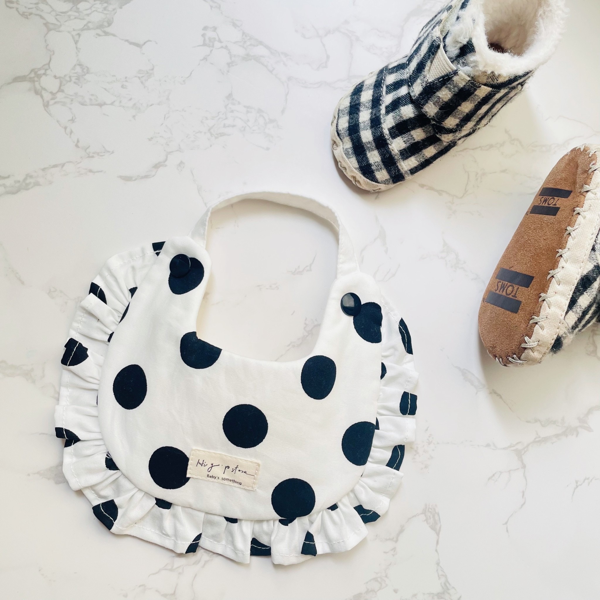 Hi Y.P store-手作圍兜-百搭波點