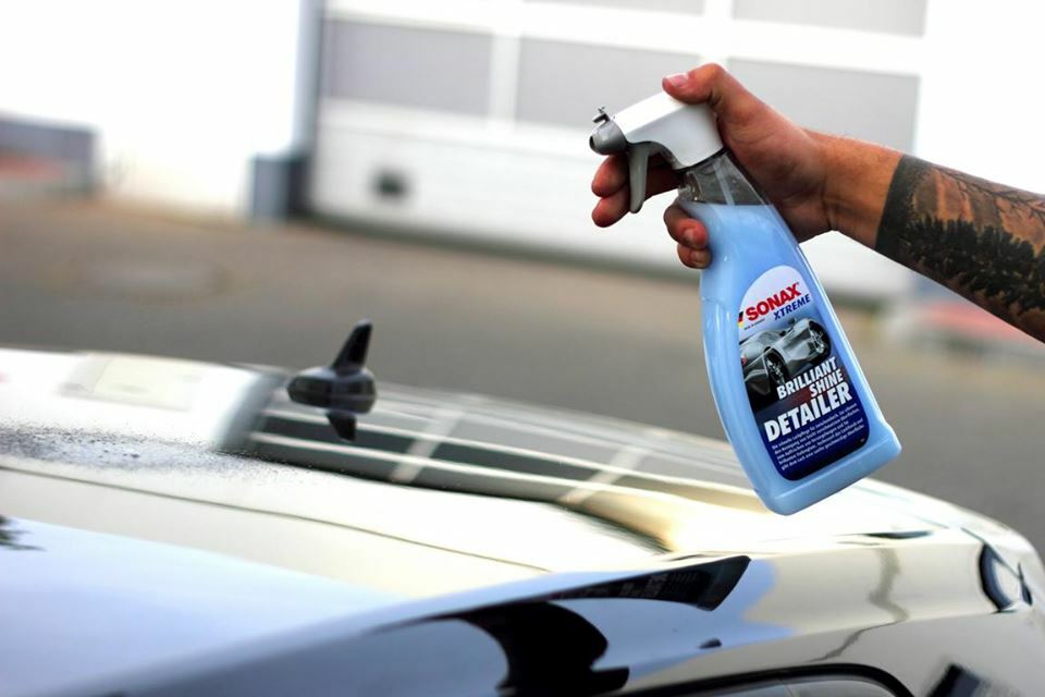 使用SONAX超撥水鍍膜保養