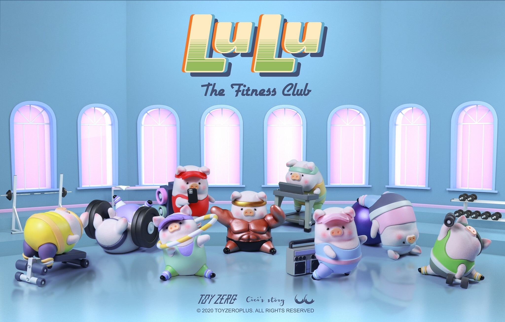 罐頭豬LuLu - 運動系列 (盲盒)