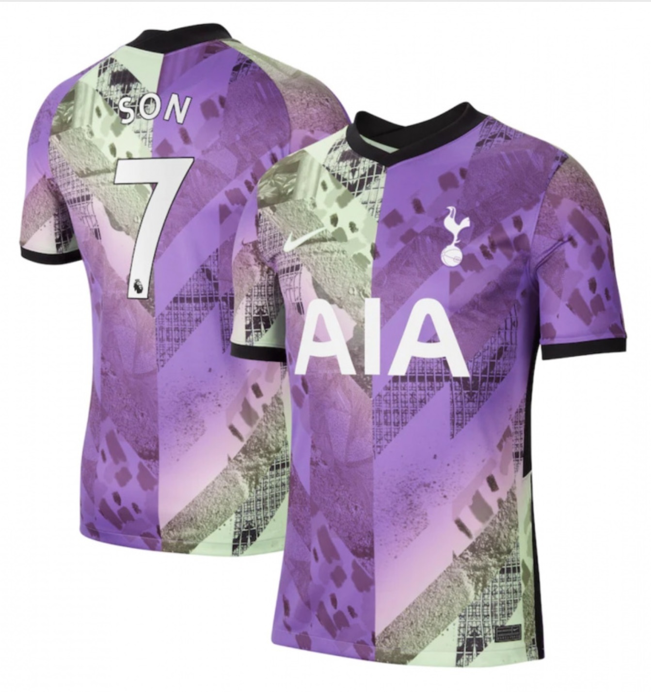 21-22熱刺第二作客孫興民球迷版球衣