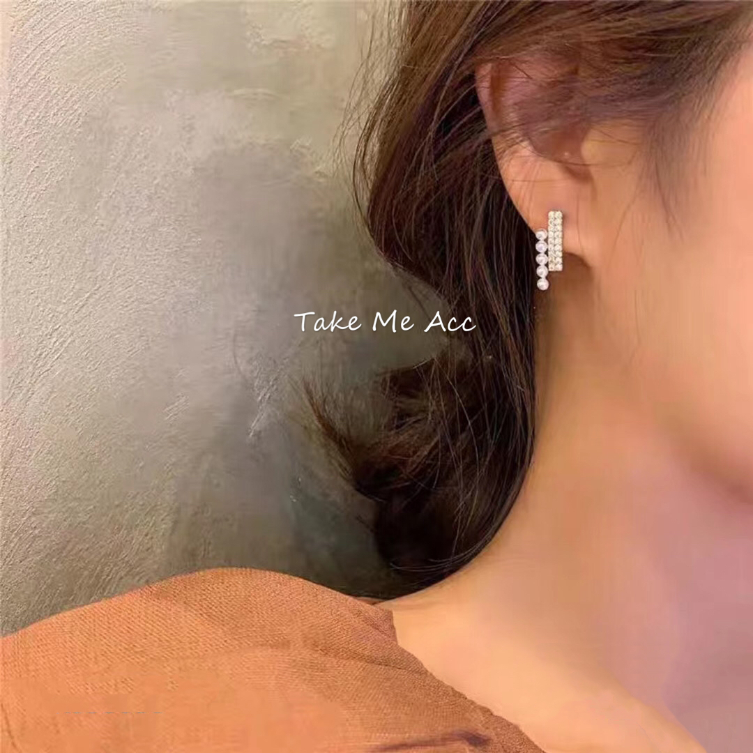 暮日序曲 │ 純銀針耳環