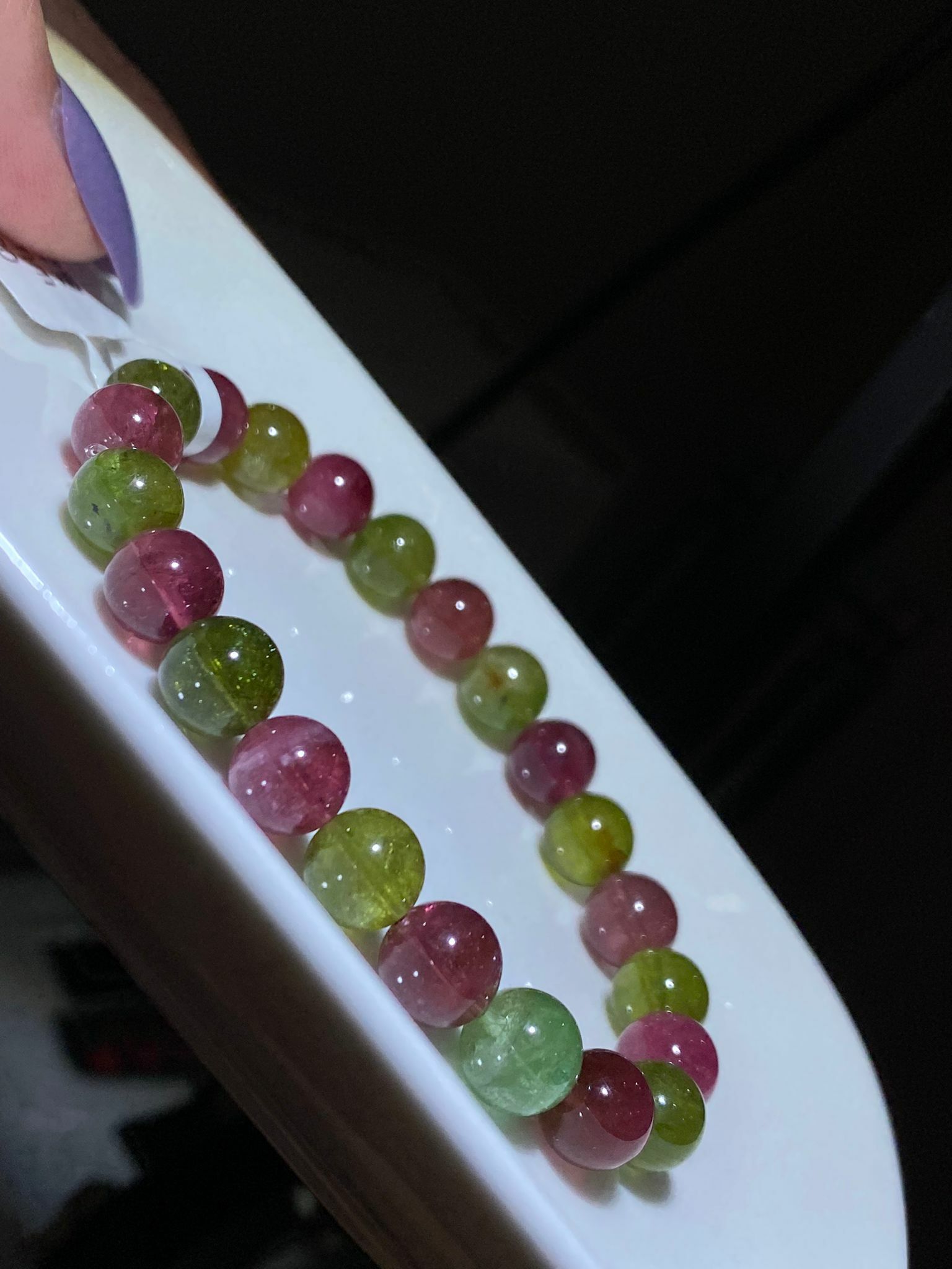 8-8.3mm紅綠西瓜碧璽