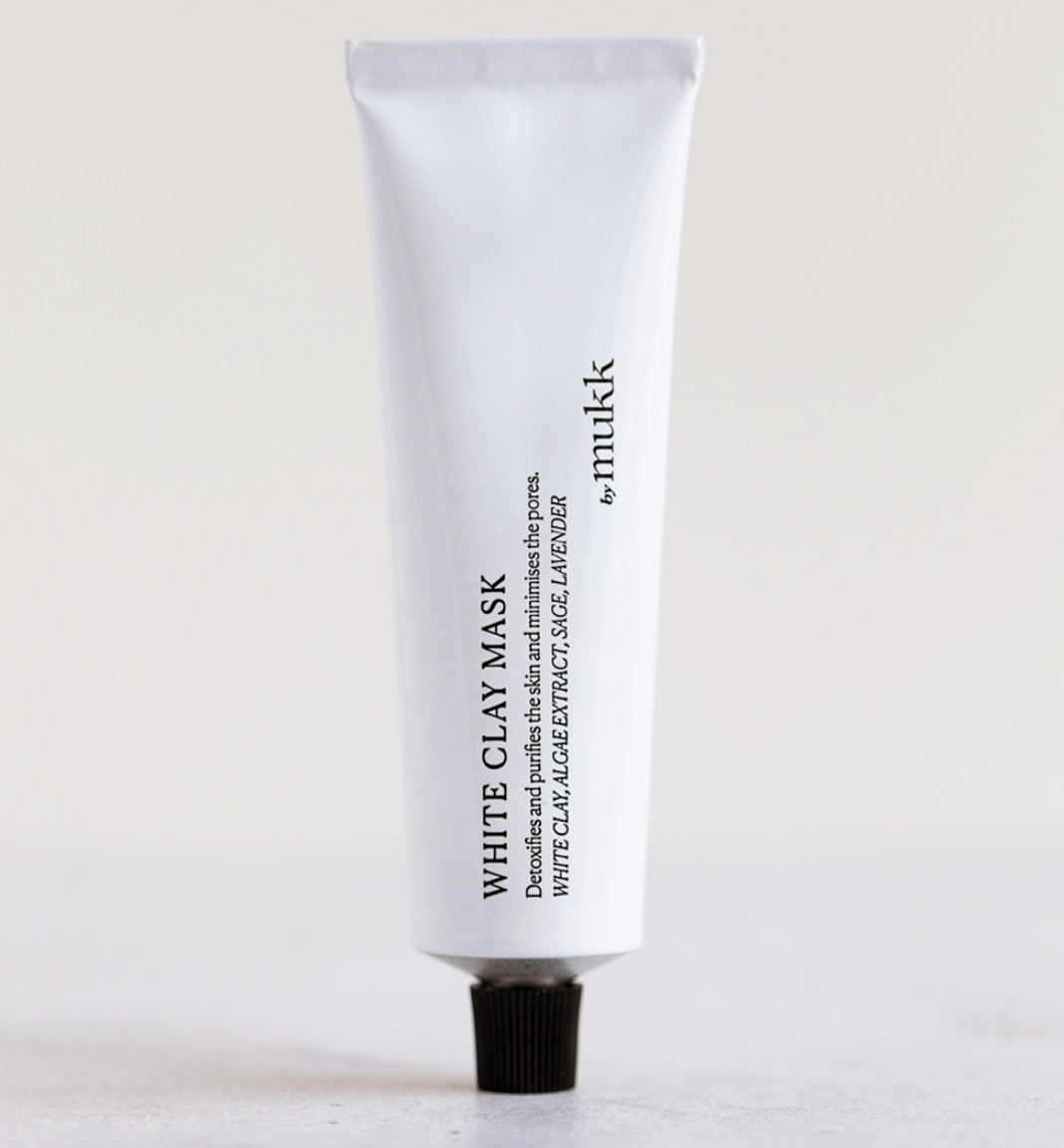 【抗炎抗菌！疏通毛孔！最保濕的清潔面膜】by mukk 排毒白泥面膜