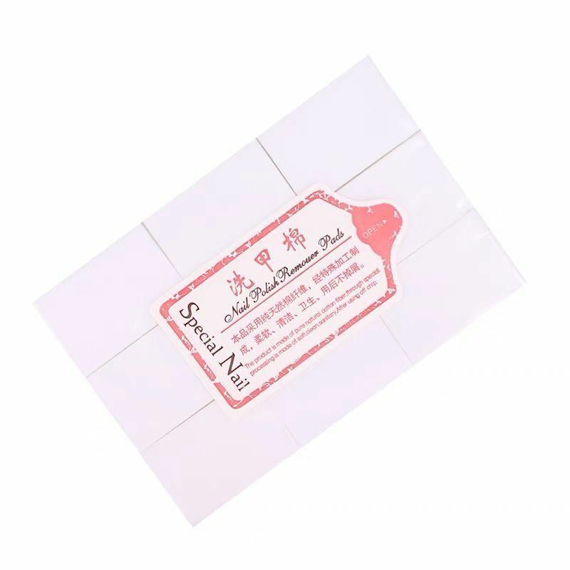 美甲專用 潔甲棉/洗甲棉 -1000pc