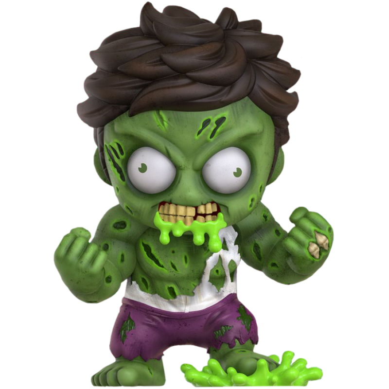 HOT TOYS Marvel Zombies HULK COSBABY迷你珍藏人偶