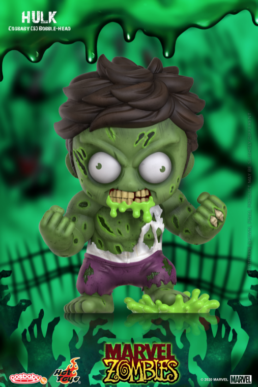 HOT TOYS Marvel Zombies HULK COSBABY迷你珍藏人偶