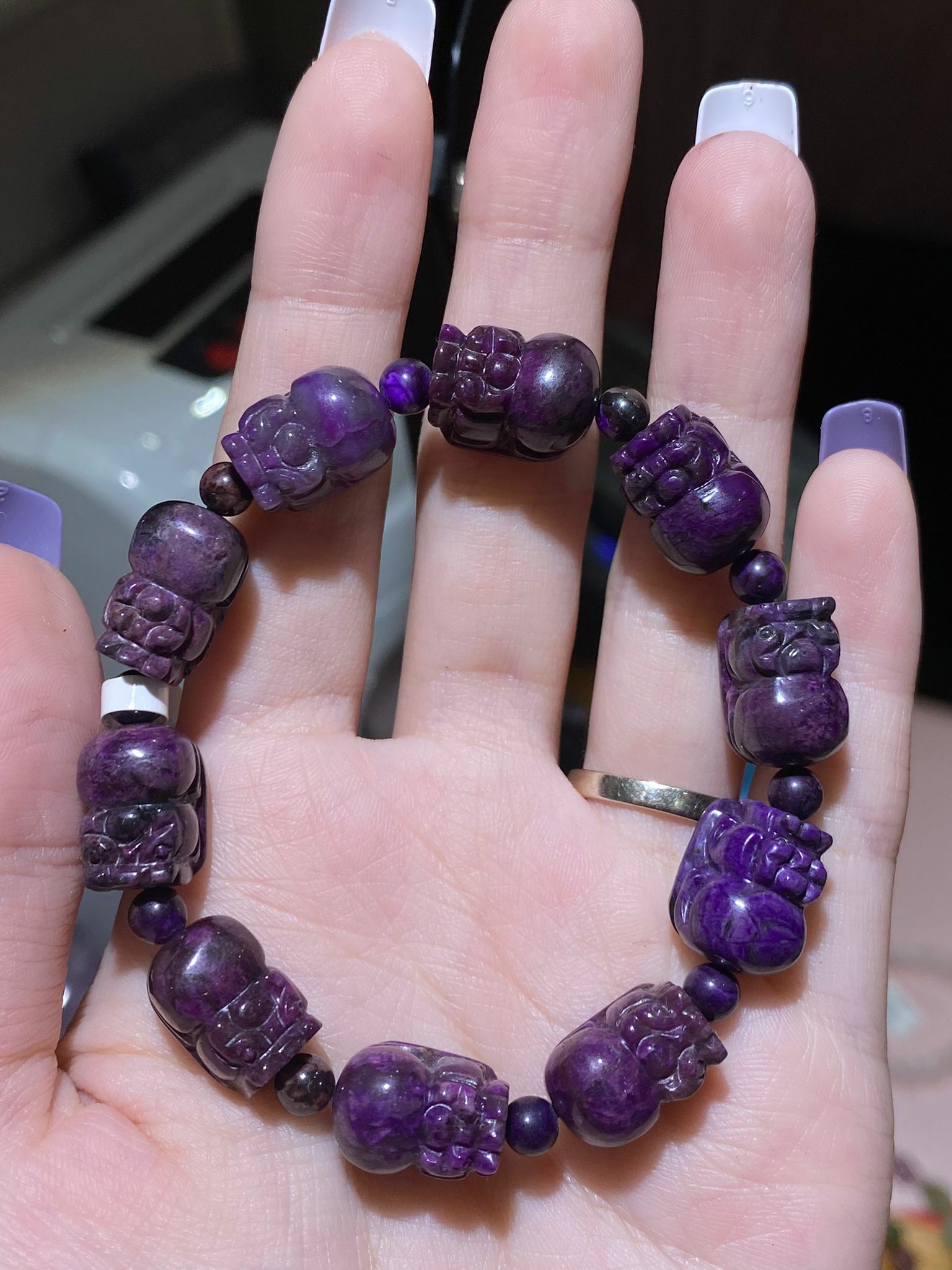 9+mm 高質舒俱萊貔貅手串