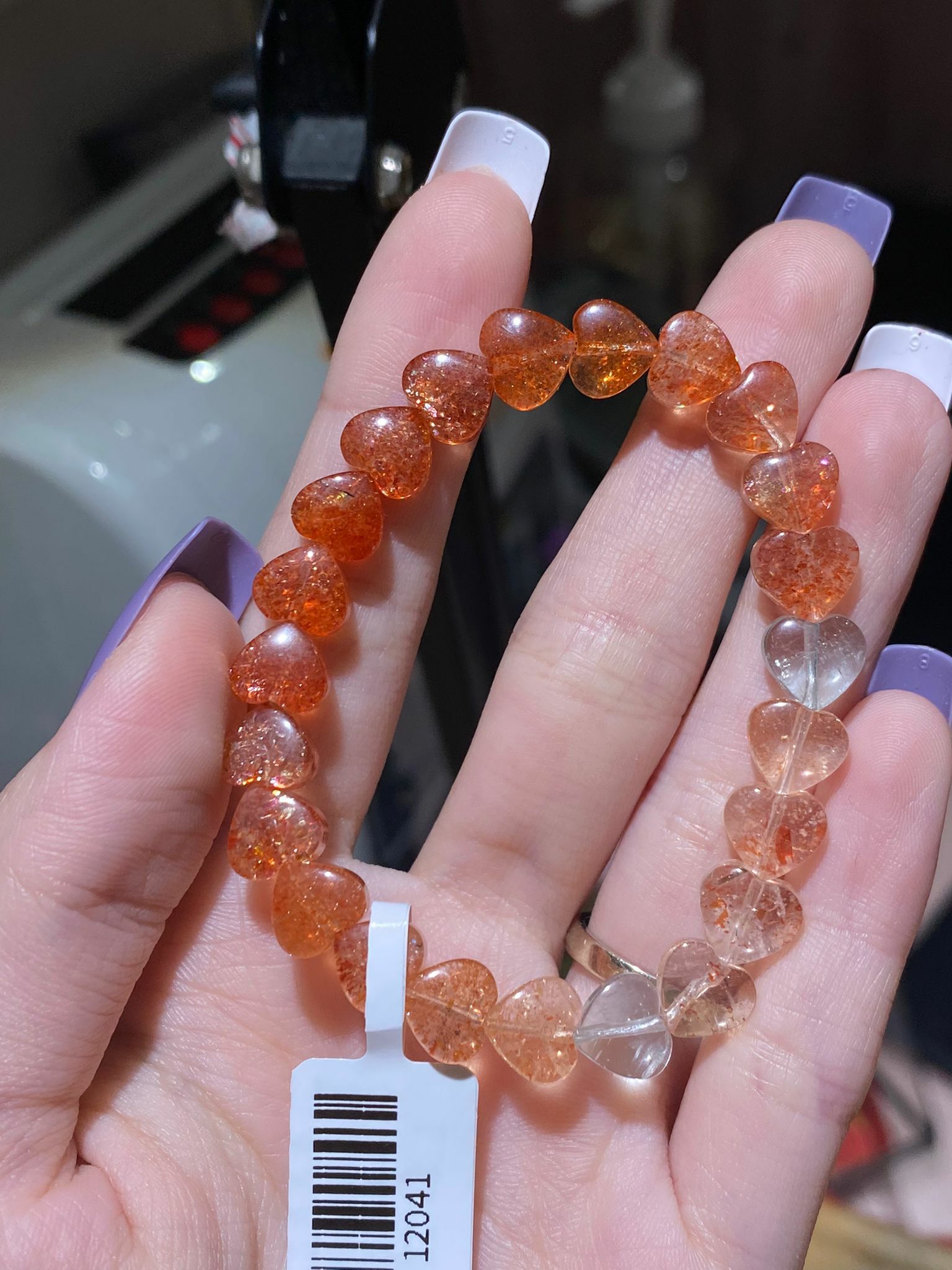 金太陽阿魯沙心心手串(獨家)