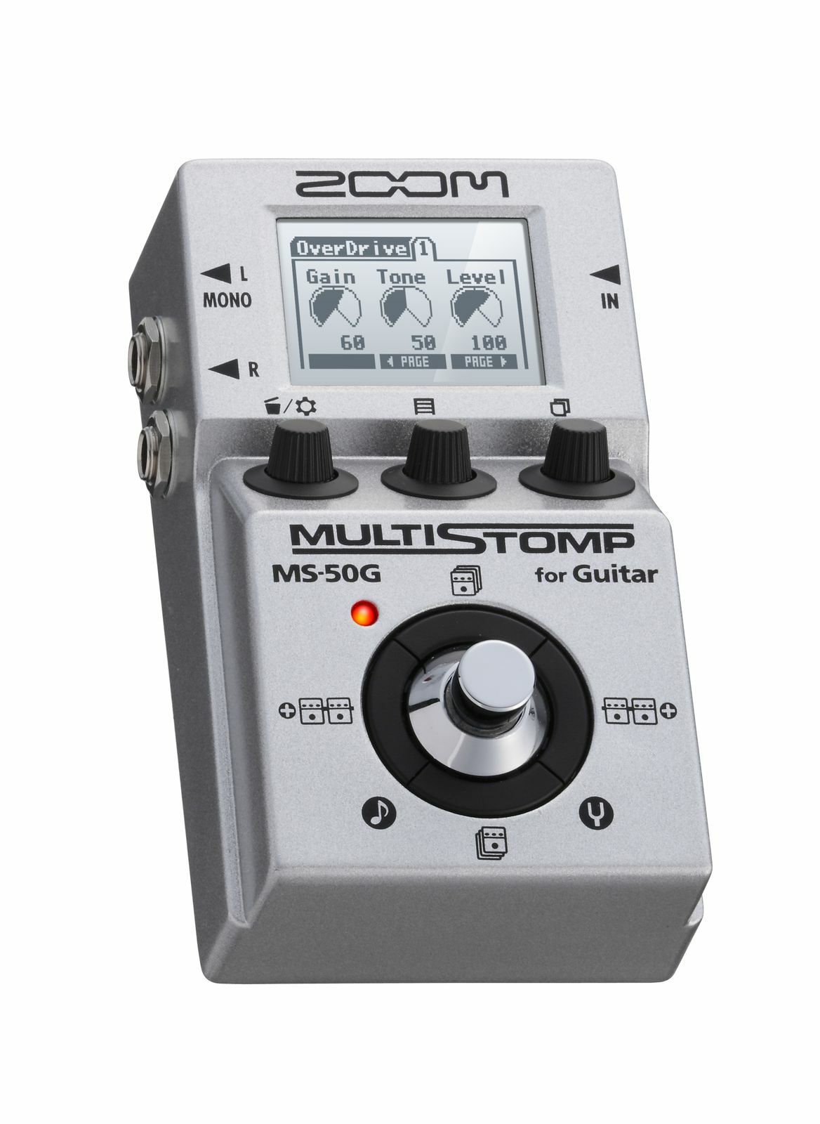 ZOOM MS-50G MULTISTOMP 電吉他單顆型綜合效果器pedal