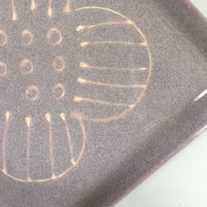 Hana 美濃燒 手繪杯碟/小碟-芋