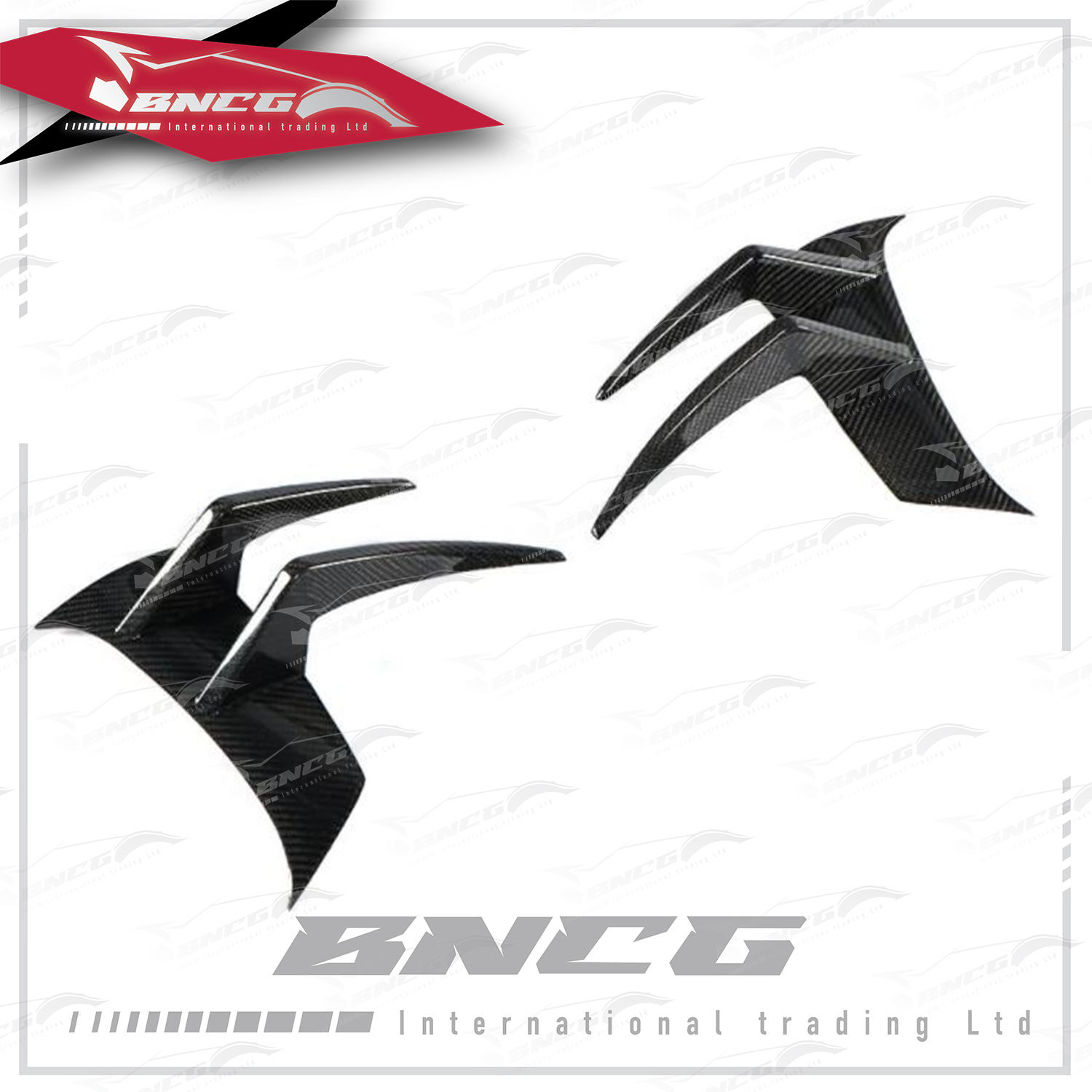 賓士 Benz AMG GT R 16-18年式 改裝 卡夢 乾碳纖維 外觀件 空力套件 前保桿 風口 風刀