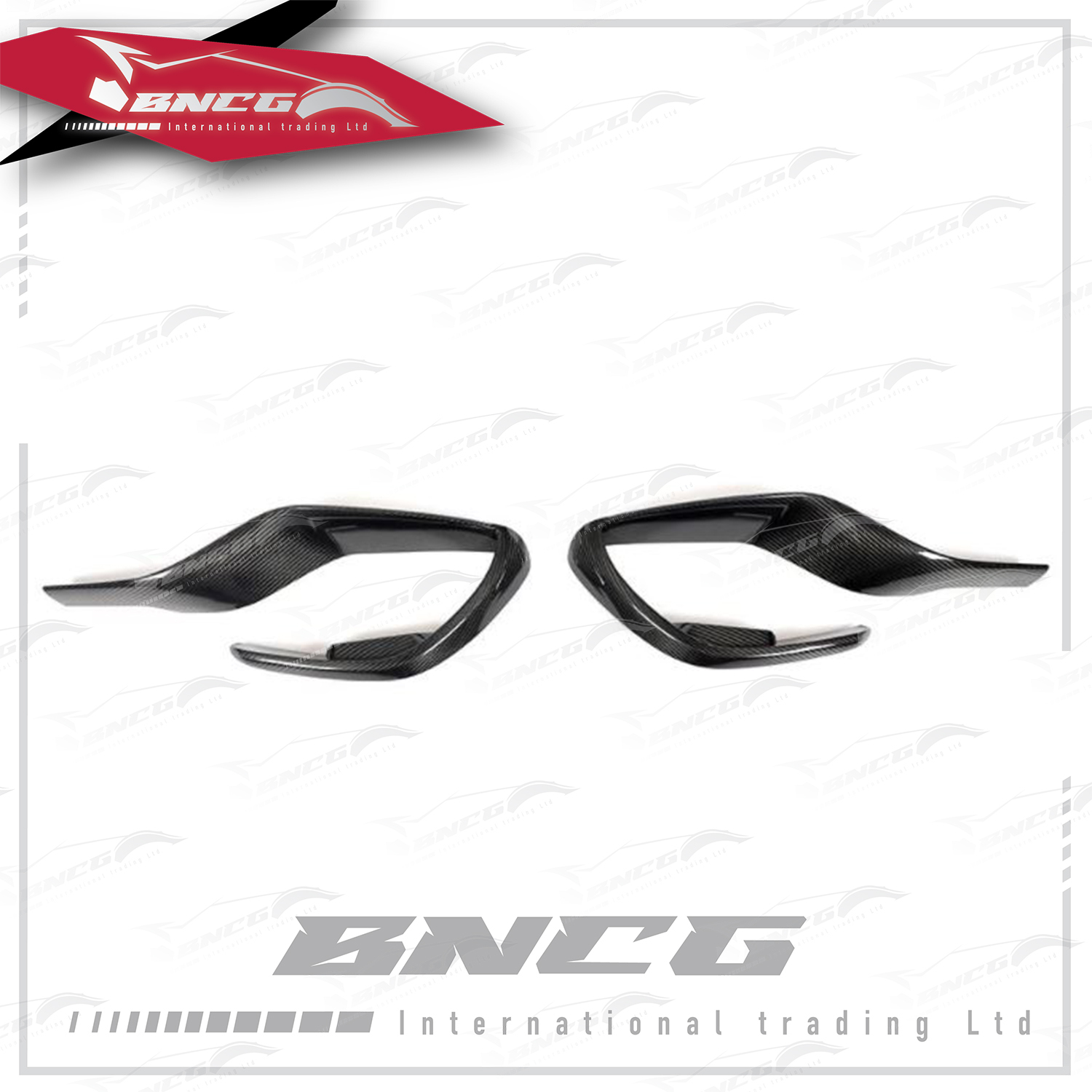 賓士 Benz AMG GT53 19-20年式 改裝 卡夢 乾碳纖維 外觀件 空力套件 前保桿 風口 飾條